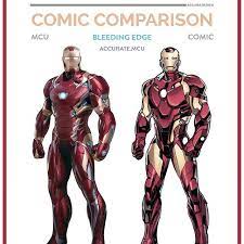 Ironman Mark 46 Bleeding Edge Comic Comparison In 2008 Robertdowneyjr Played Iron Man For The First Time Iron Man Armor Marvel Iron Man Iron Man Fan Art
