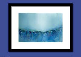 The Ridge Sky Artwork Oil Painting On Paper Painting