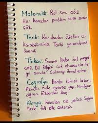 Hangi Dersi Nasil Calismali Egitim Felsefesi Ders Calisma Ipuclari Harita