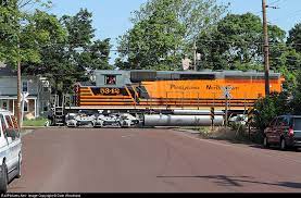 Railpictures Net Photo Pn 5342 Pennsylvania Northeastern Emd Sd40 2 At Telford Pennsylvania By Dale Woodland Train Travel Telford Train Car