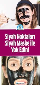 Siyah Noktalari Siyah Maske Ile Yok Edin Siyah Noktalar Siyah Cilt Bakimi