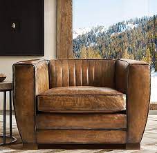Rourke Leather Chair Leather Chair Leather Chair Living Room Leather Restoration