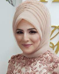Tesettur Zikzak Esarp Nisan Basi Tesettur Abiye Sal Abiye Esarp Zikzak Guzel Turban Turbanlar