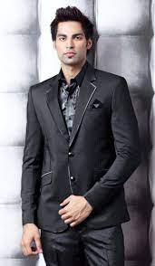 The first impression of a wedding is always from how everything looks. Black Suit With Piping Suit Up Suits Only Suits Reception Suits Designer Suits For Men