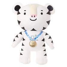 Winter Olympics 2018 Pyeongchang Korea Soohorang Mascot Gold Medal Doll Limited Winter Olympics Winter Olympic Games Olympic Mascots