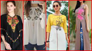 New Fashion Trend Top Stylish Designer Embroidered Kurti Designs New Indian Fashion Trends Fashion Latest Fashion Design