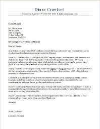 Caregiver Cover Letter Sample Monster Com