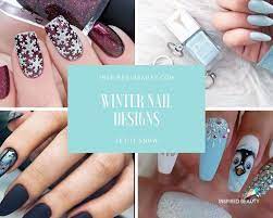 Nail art includes frozen olaf, reindeers, snowflakes, penguins, and more nail art! 35 Cute Winter Nails Design To Enjoy Inspired Beauty