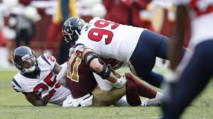 Smith broke his leg in november and has faced complications since undergoing surgery. Redskins Qb Alex Smith Breaks Two Bones In Leg Against Texans