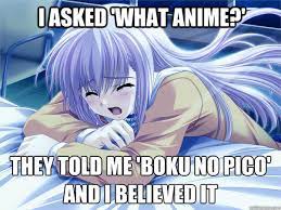 9 мая 2020 в • sensitive pornograph ◆ boku no pico •. How To Trick My Friends Into Watching Boku No Pico If They Watch A Lot Of Anime But Haven T Watched It Quora