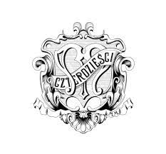 Hand Drawn 40th Birthday Monogram On Behance How To Draw Hands Typography Artwork Monogram