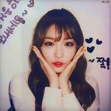 Hd Polaroid Scan Of Chungha Kpop Girls Beautiful Voice Ioi