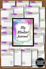 Printable Mindset Journal For Growth Learning Quotes Growth Mindset Book Inspirational Quotes For Students