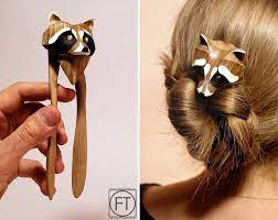 We Make Alive Accessories From Wood Hair Accessories Hair Ornaments Diy Hair Accessories
