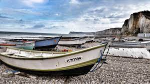 Bateau Sur La Plage D Yport Bateau Dieppe Plage