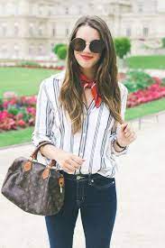 Two Ways To Tie A French Style Scarf Scarf Styles French Outfit Parisian Style