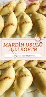 Mardin Usulu Icli Kofte Tarifi Tarif Defteri Yemek Tarifi Yemek Yemek Tarifleri Kofte