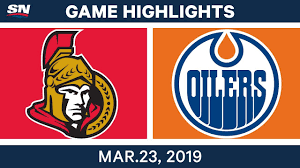 Obtén el resumen del juego de ottawa senators vs. Nhl Game Highlights Senators Vs Oilers March 23 2019 Youtube