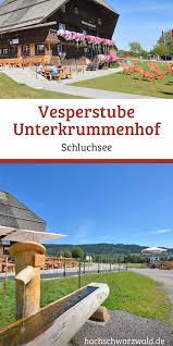vesperstube unterkrummenhof hochschwarzwald tourismus gmbh reiseziele ausflug urlaub