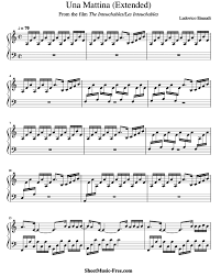 Download Una Mattina Sheet Music Pdf Extended Version From The Intouchables By Ludovico Einaudi Free Download Download • 21 mln prosmotrov 6 let nazad. download una mattina sheet music pdf