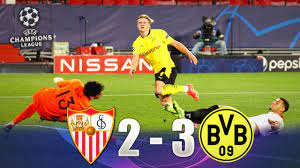 This borussia dortmund live stream is available on all mobile devices, tablet, smart tv, pc or mac. Sevilla Vs Borussia Dortmund 2 3 Goles Octavos De Final Uefa Champions League Youtube