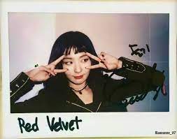 Hd Polaroid Scan Of Redvelvet Seulgi Red Velvet Seulgi Red Velvet Irene Red Velvet