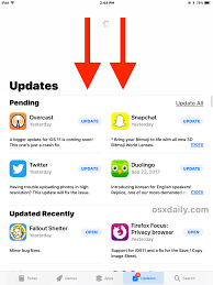 Let's say you're aware that some of your apps have just had new versions released, but you don't think your android phone has them installed. How To Refresh Updates In App Store For Ios 11 Osxdaily