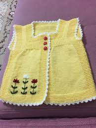 Isleme Bebe Bebek Elbise Ogreticileri Bebek Yelek Triko