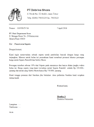 Jika dalam 5 hari mendatang barang belum juga datang, terhitung dari dikirimnya surat ini , maka kami anggap pesanan bentuk lurus (block style). Contoh Surat Penawaran Barang Dengan Bentuk Semi Block Style Surat Bahasa Inggris Inggris