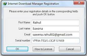 Once downloaded, install the software and use the serial keys to activate idm for free. Idm Serial Number Fasrzen