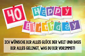 Dieser wird automatisch markiert und du kannst ihn direkt kopieren und ins gästebuch oder auf der gewünschten seite einfügen. Spruche Und Gluckwunsche Zum 40 Geburtstag