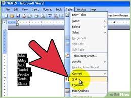 # program to sort alphabetically the words form a string provided by the user. How To Alphabetize In Microsoft Word 8 Steps With Pictures