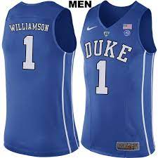 University of michigan wolverines nike hockey jersey embroider navy men's xl. Zion Williamson No 1 Duke Blue Devils Stitched Authentic Mens Nike Blue College Basketball Jersey Duke Basketball Store