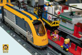 Lego City Train Diorama Lego City Train Lego City Lego Trains