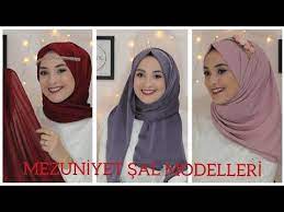 Sal Baglama Modelleri Mezuniyet Dugun Nisan Youtube Sal Mezuniyet Basortusu Baglama Teknikleri