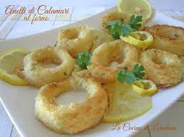 Come cucinare i tentacoli dei calamari. Anelli Di Calamari Al Forno