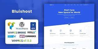 Bluishost Responsive Web Hosting With Whmcs Themes Domain Registration Domain Registration Domainregistration Web Hosting Hosting Company Website Hosting