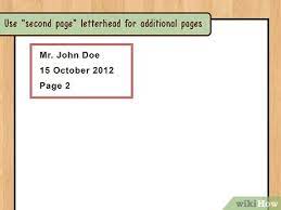 How To Write A Business Letter With Pictures Wikihow