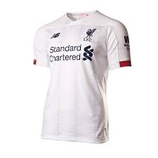 Liverpool jersey liverpool hat firmino liverpool jersey liverpool Jersey New Balance Liverpool Fc 2019 2020 Away White White Futbol Emotion