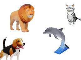 Christmas papercraft a simple papercraft made for christmas, designed and built by me. Papercraft Tiere Ii Download Chip