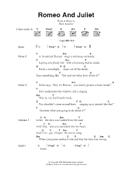 2 contributors total, last edit on nov 04, 2020. Romeo And Juliet By Dire Straits Guitar Chords Lyrics Guitar Instructor