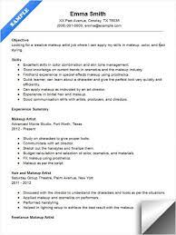 Makeup Artist Resume Sample Makeup Artist Resume Artist Resume Makeup Artist Jobs
