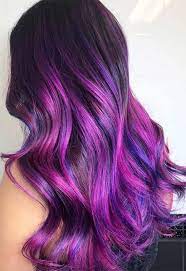 63 Purple Hair Color Ideas To Swoon Over Violet Purple Hair Dye Tips Hair Color Purple Dyed Tips Dyed Hair Purple