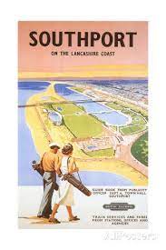 Travel Poster For Southport Prints Allposters Com Transportation Poster Vintage Travel Posters Travel Posters