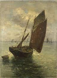 Marie Auguste Flameng Bateau De Peche De Dieppe Bateaux De Peche Musee Des Beaux Arts Dieppe