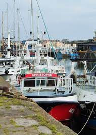 Chalutier Christophe A Quai Port De Dieppe Photo C Fourdrin Chalutier Dieppe Quai