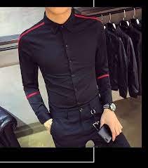 Satin Al Erkek Gomlek Modelleri Erkek Slim Fit Gomlek Serit Tasarimci Elbise Gomlek Boys Beyaz 2020 Koreli Giyim Erkekler Camisas Tl25 Erkek Gomlek Fit Gomlek