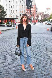 How French Girls Do Denim The Zoe Report French Street Fashion Jeanne Damas Style Fashion