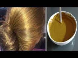 صباغة طبيعية باللون الاشقر الذهبي تغطي الشيب من أول استعمال ومقوية للشعر Hair Care Recipes Hair Care Hair Beauty