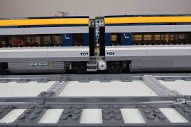 Lego City Passenger Train How To Modify With Jacobs Bogies 60197 First Some Background On What Jacobs Bogies Are A Lego City Train Lego City Lego City Sets